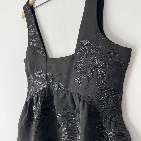 Maeve Black Floral Mini Dress - Picture 5 of 15